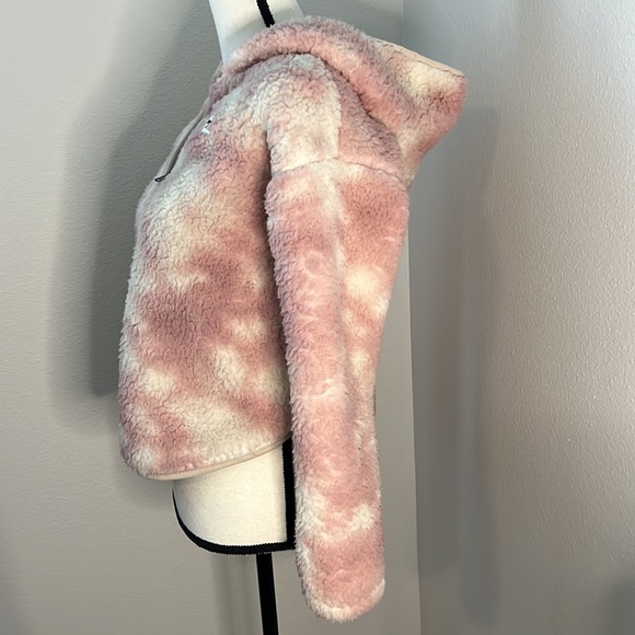 Abercrombie Kids girls comfy pullover fleece hoodie jacket, size 13/14 - Picture 3 of 8